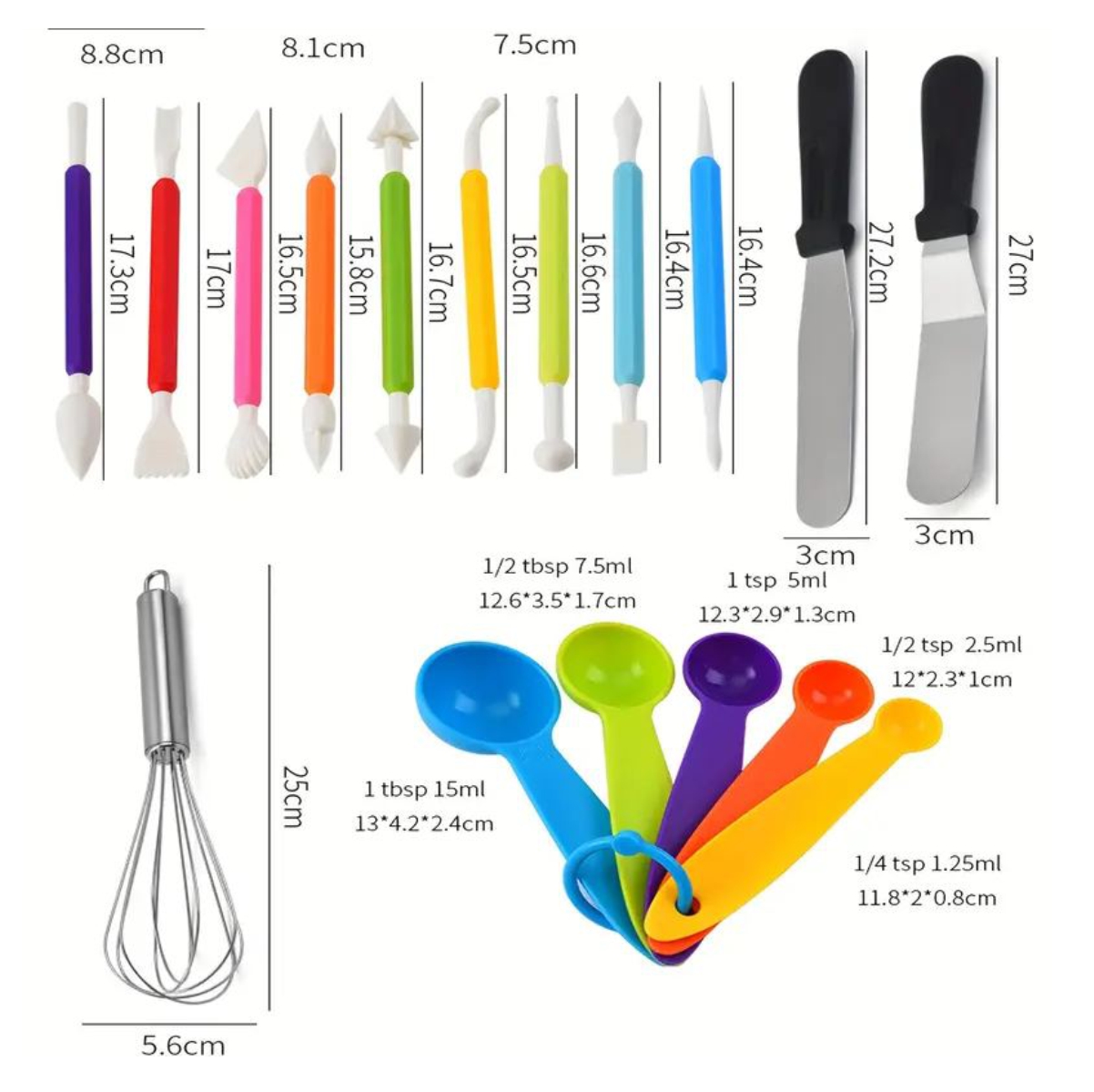 Miniatura 2 de Kit Repostería Pastelería Decoración 66p